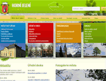 Tablet Screenshot of hornijeleni.cz